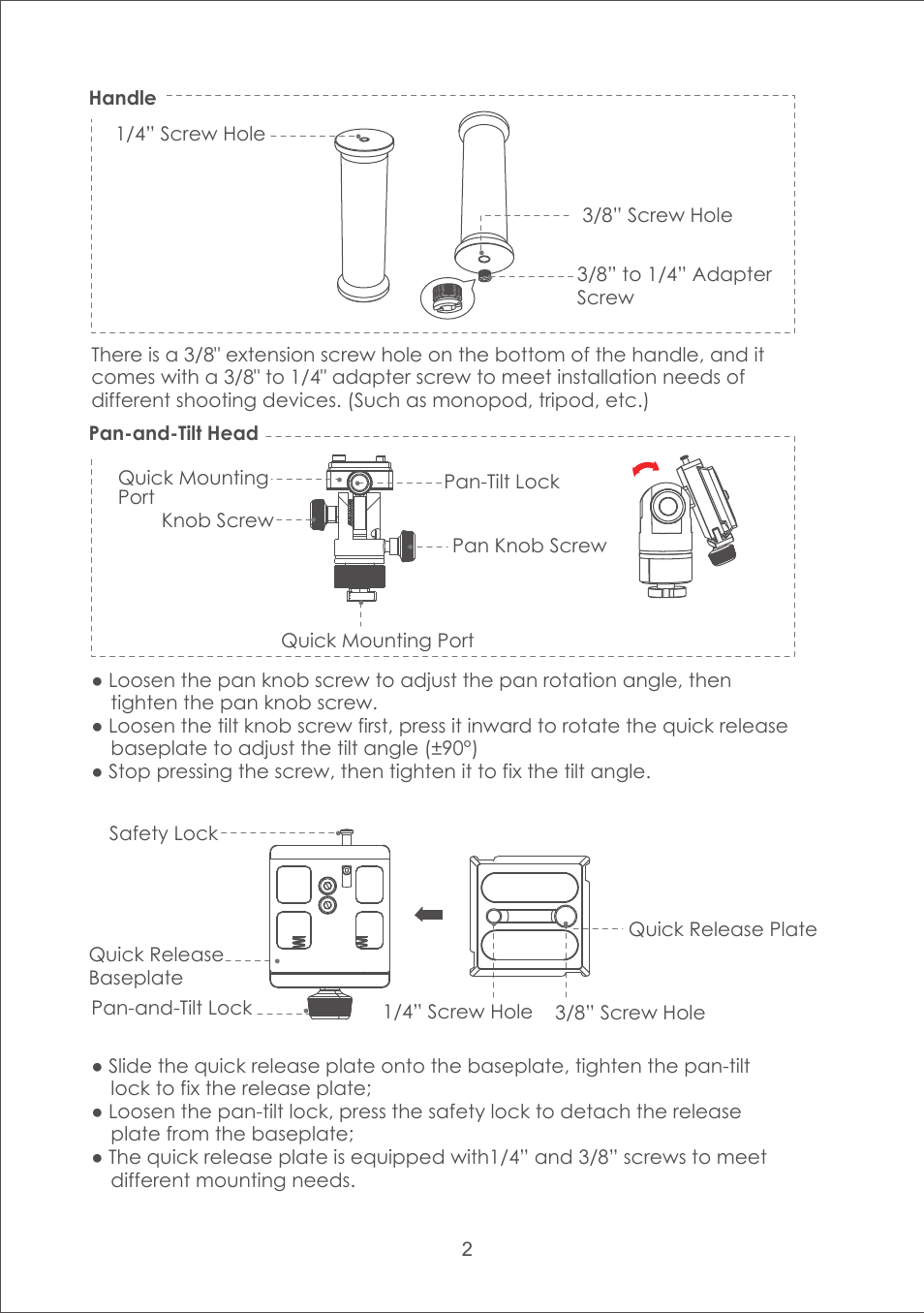 Moza Slypod User Manual | Page 4 / 14