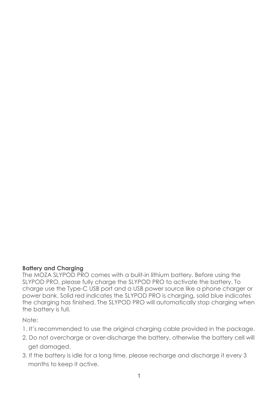 Moza Slypod Pro Master Kit User Manual | Page 2 / 26