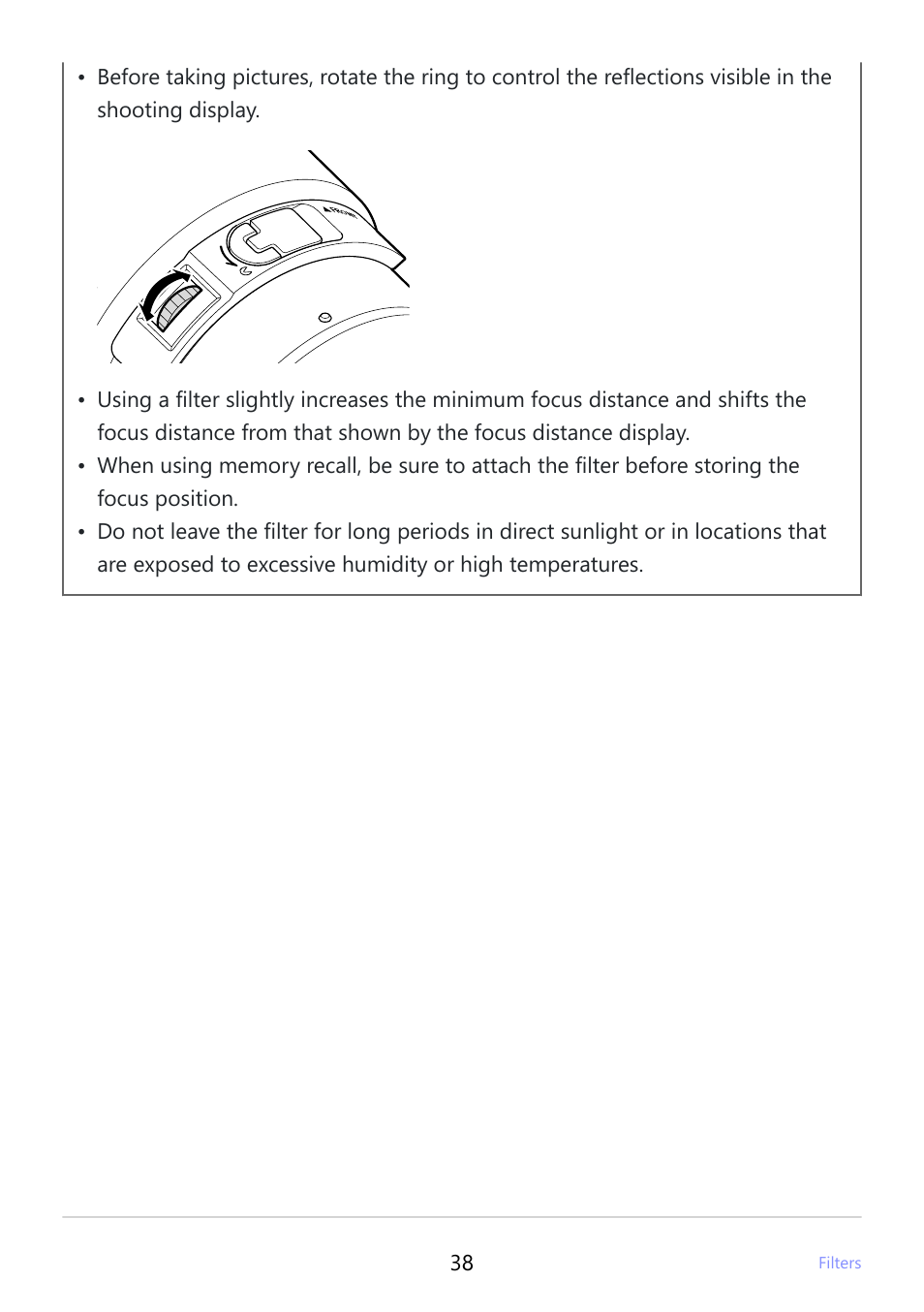 Nikon NIKKOR Z 800mm f/6.3 VR S Lens User Manual | Page 38 / 48