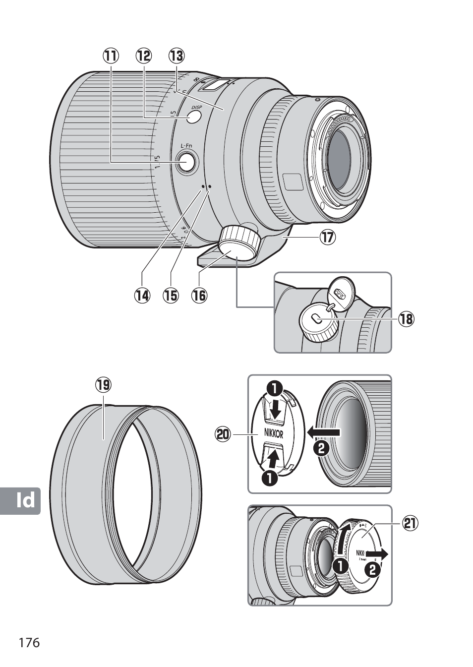 Nikon NIKKOR Z 58mm f/0.95 S Noct Lens (Refurbished by USA) User Manual | Page 176 / 213