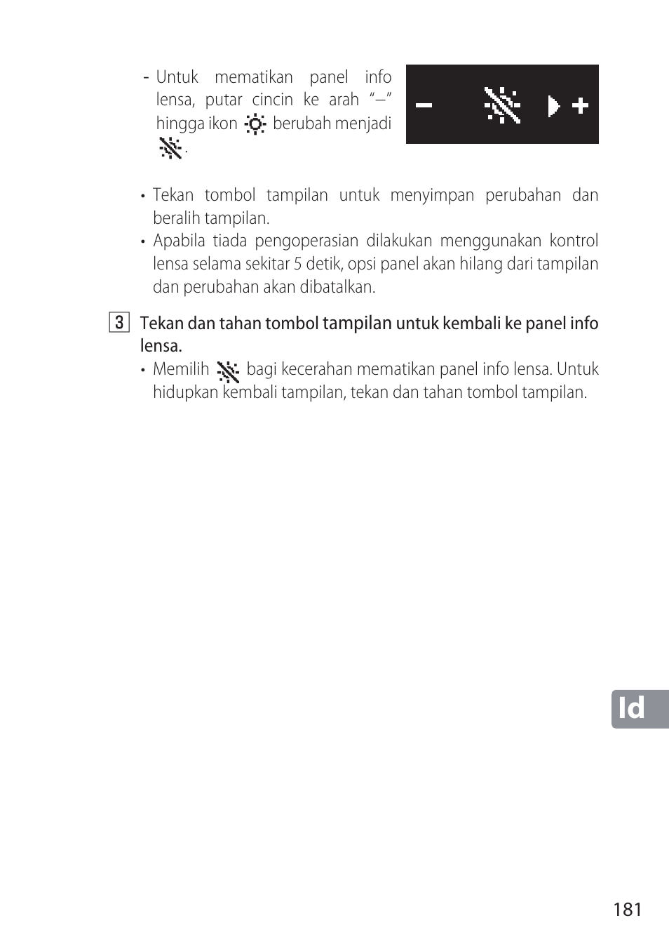 Nikon NIKKOR Z 58mm f/0.95 S Noct Lens (Refurbished by USA) User Manual | Page 181 / 213