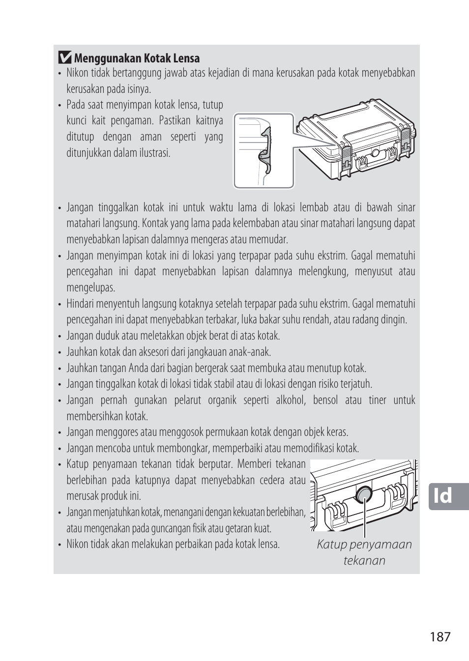 Nikon NIKKOR Z 58mm f/0.95 S Noct Lens (Refurbished by USA) User Manual | Page 187 / 213