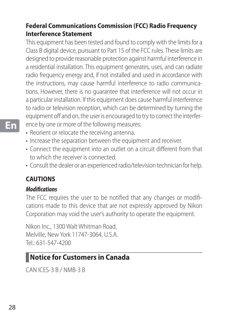Nikon NIKKOR Z 58mm f/0.95 S Noct Lens (Refurbished by USA) User Manual | Page 28 / 213