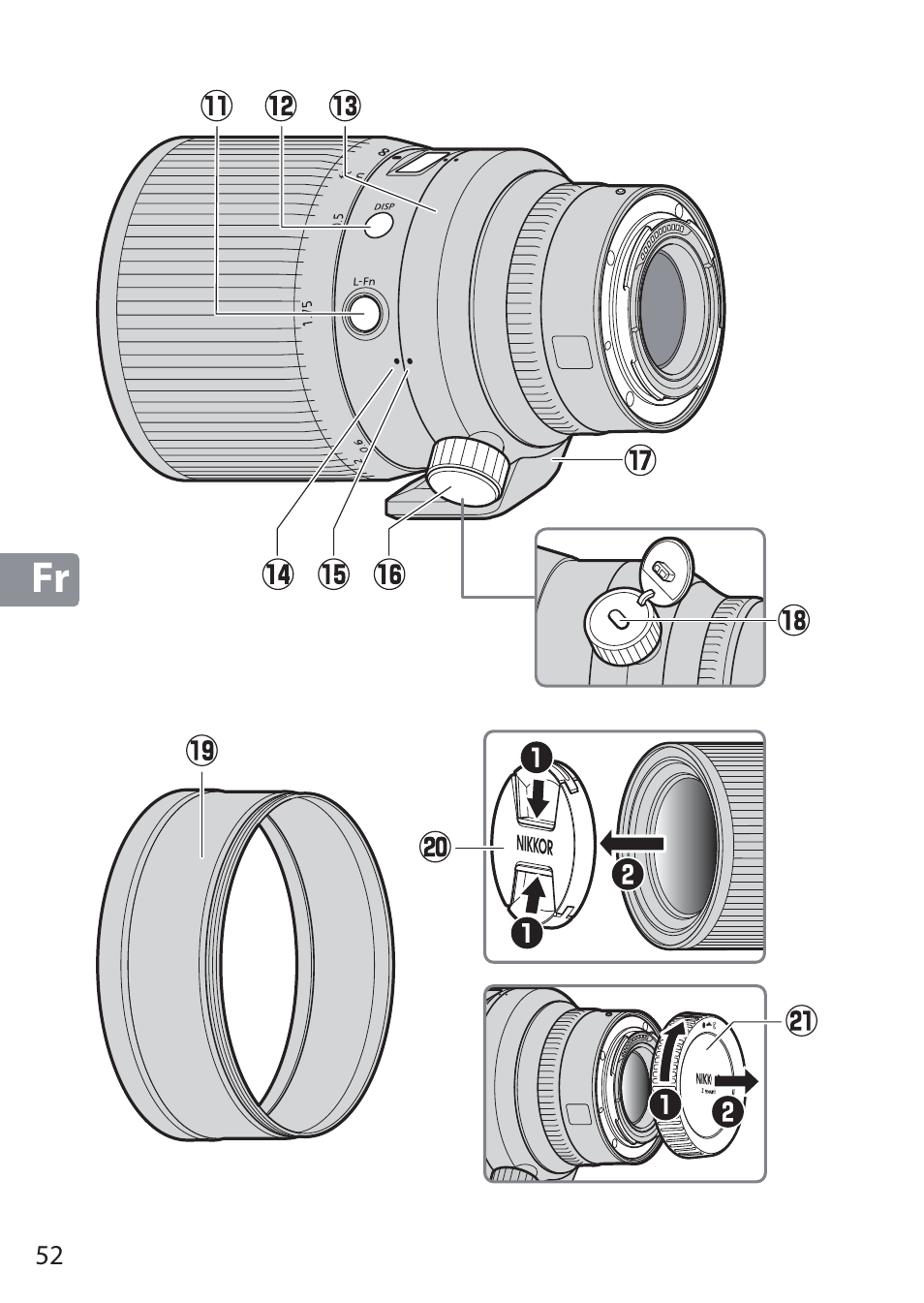 Nikon NIKKOR Z 58mm f/0.95 S Noct Lens (Refurbished by USA) User Manual | Page 52 / 213