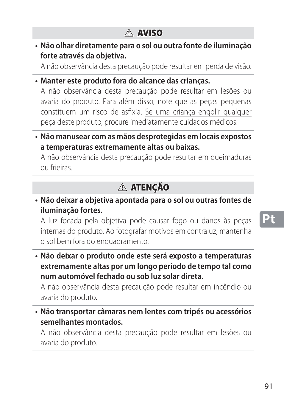 Nikon NIKKOR Z 58mm f/0.95 S Noct Lens (Refurbished by USA) User Manual | Page 91 / 213