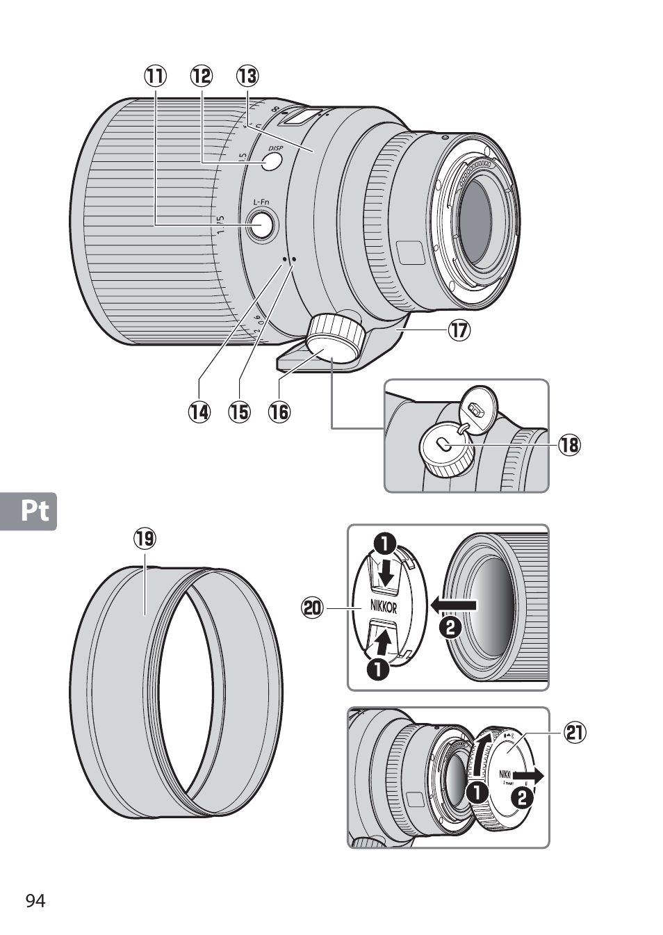 Nikon NIKKOR Z 58mm f/0.95 S Noct Lens (Refurbished by USA) User Manual | Page 94 / 213