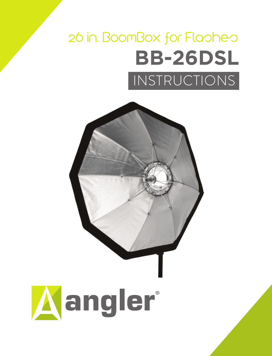 Angler BoomBox for Shoe-Mount Flashes (26") User Manual | 4 pages