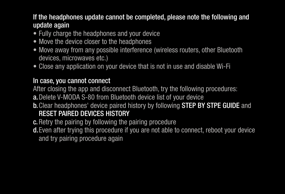 V-MODA S-80 On-Ear Bluetooth Headphones and Personal Speaker System (Rose Gold) User Manual | Page 18 / 28