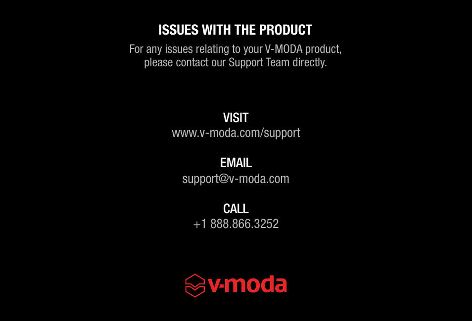 V-MODA S-80 On-Ear Bluetooth Headphones and Personal Speaker System (Rose Gold) User Manual | Page 27 / 28