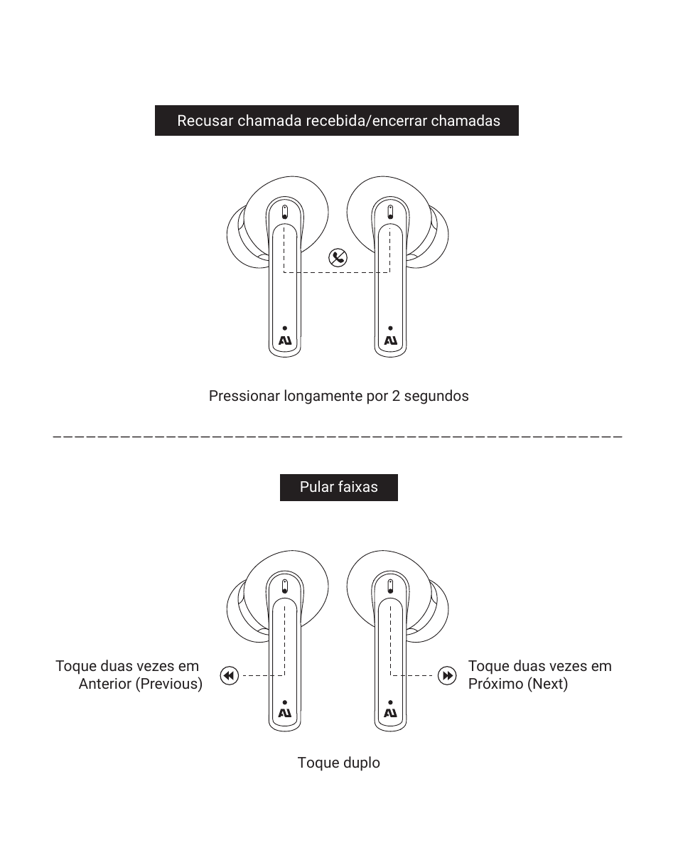 Ausounds AU-Frequency ANC Noise-Canceling True Wireless Headphones (Tiffany) User Manual | Page 24 / 82