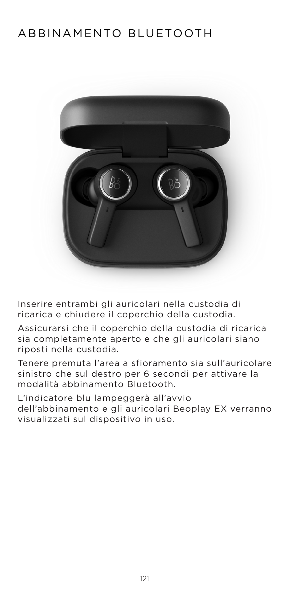 Bang & Olufsen Beoplay EX Noise-Canceling True Wireless In-Ear Headphones (Anthracite Oxygen) User Manual | Page 122 / 212