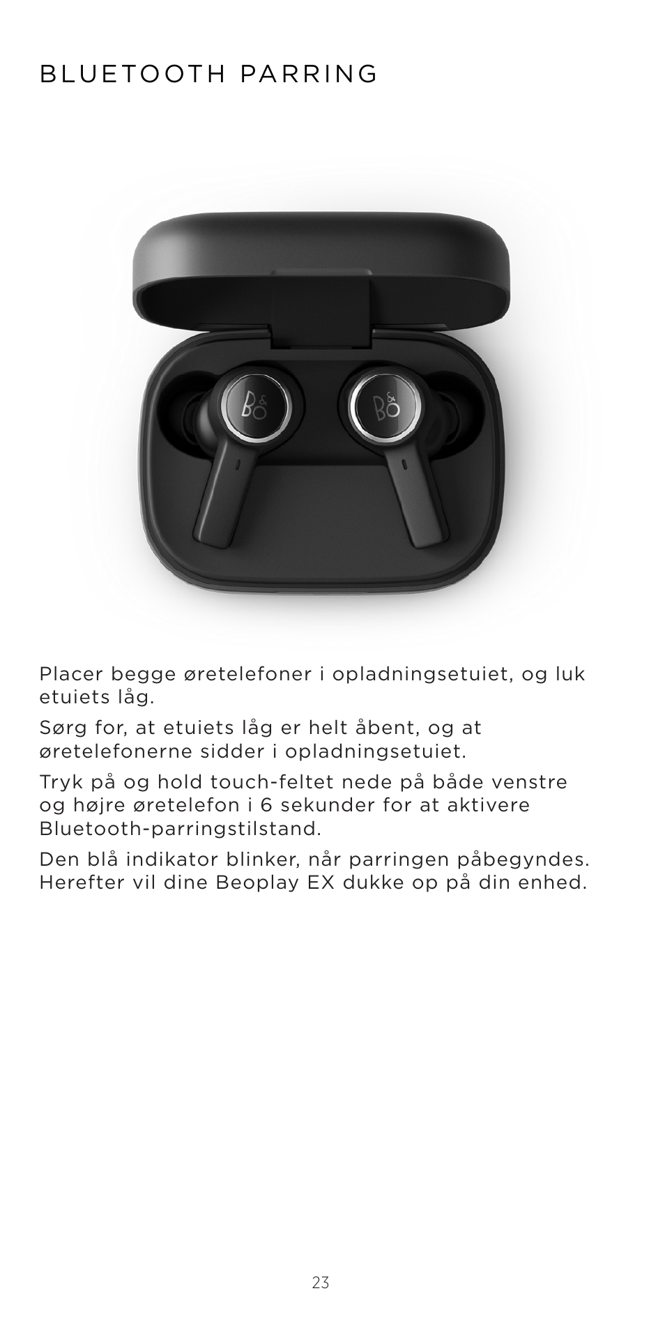 Bang & Olufsen Beoplay EX Noise-Canceling True Wireless In-Ear Headphones (Anthracite Oxygen) User Manual | Page 24 / 212