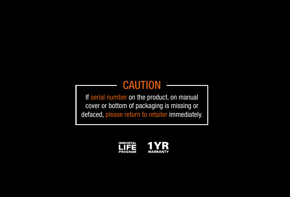 Caution | V-MODA Crossfade 2 Wireless Rolling Stones Edition Headphones (Matte Black, No Filter) User Manual | Page 2 / 28