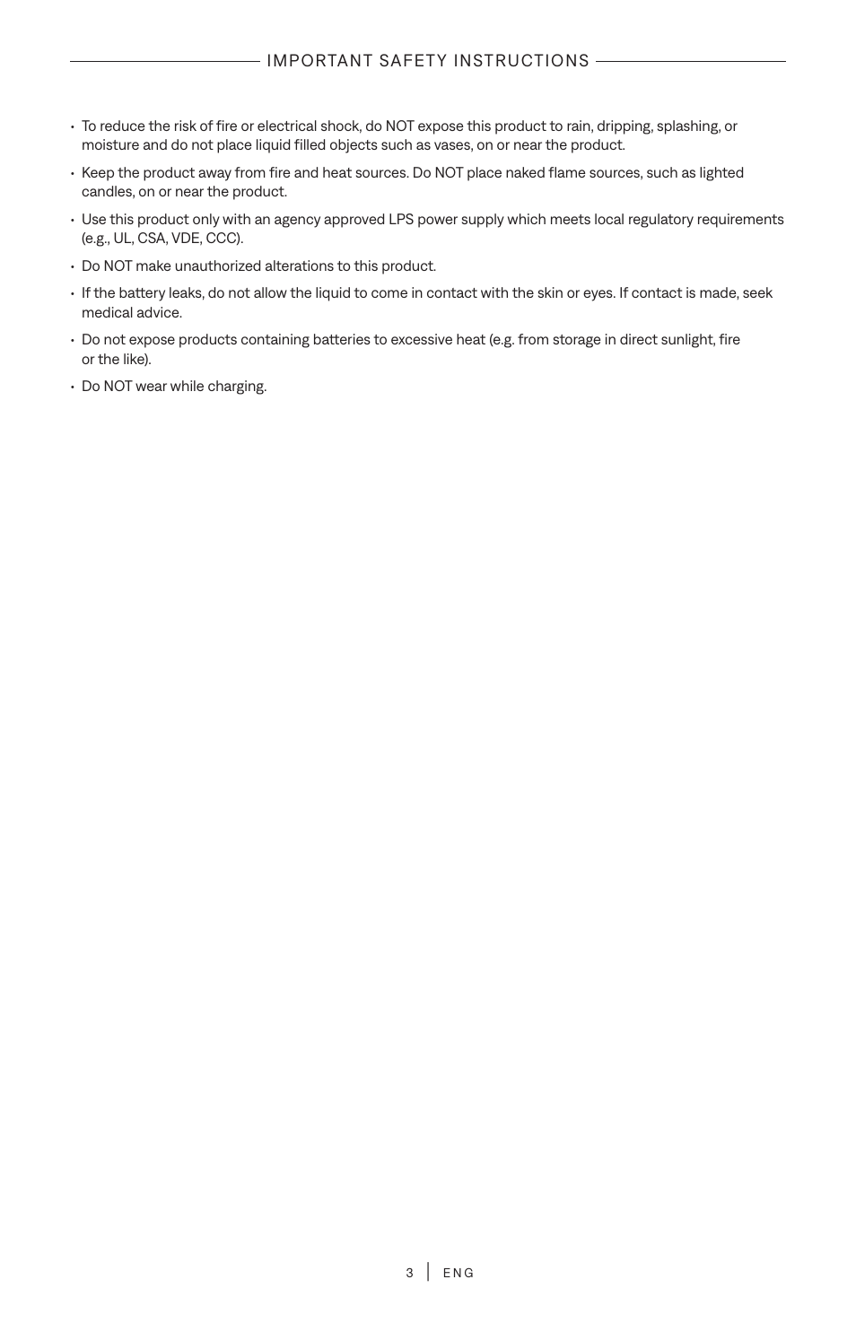 Bose QuietComfort Wireless Over-Ear Active Noise Canceling Headphones (White Smoke) User Manual | Page 3 / 42