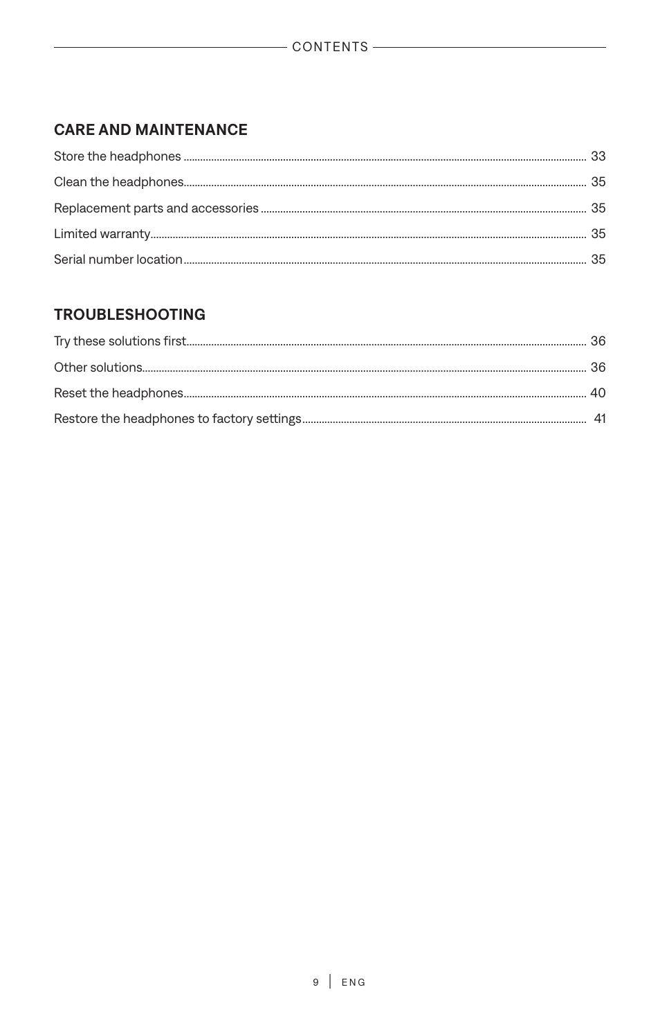 Bose QuietComfort Wireless Over-Ear Active Noise Canceling Headphones (White Smoke) User Manual | Page 9 / 42