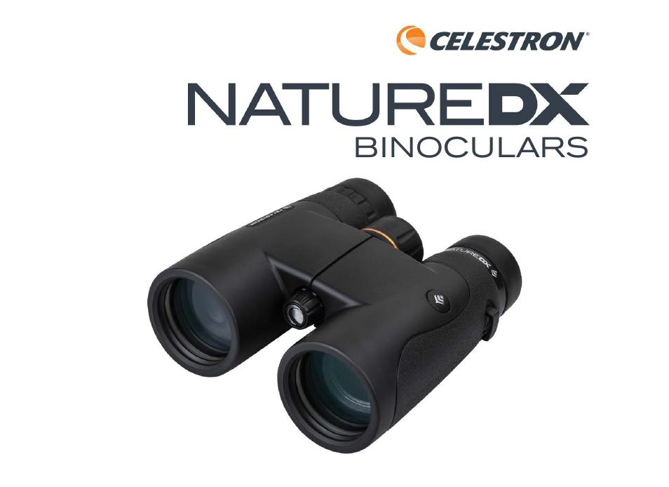 Celestron 10x42 Nature DX Binoculars (Black) User Manual | 52 pages