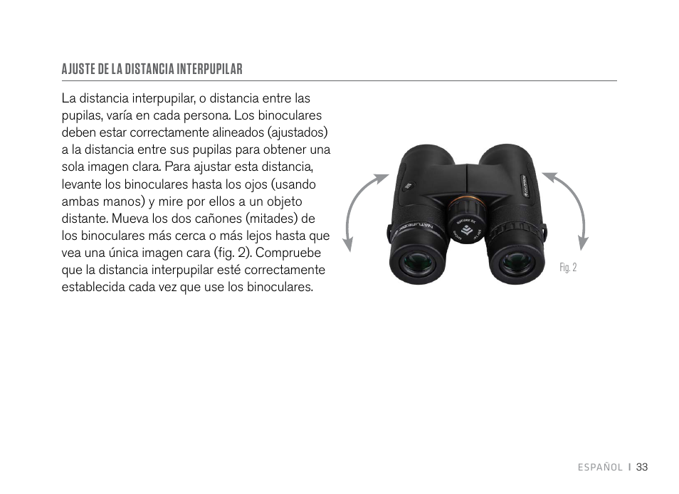 Celestron 10x42 Nature DX Binoculars (Black) User Manual | Page 35 / 52