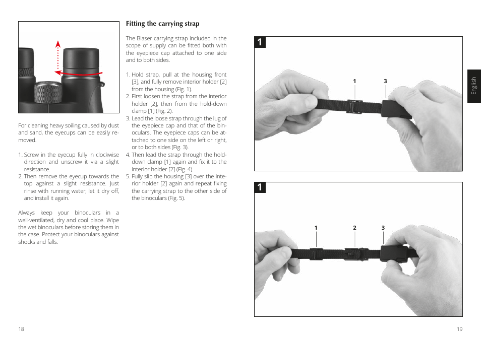 Blaser 10x42 Primus Binoculars User Manual | Page 10 / 33