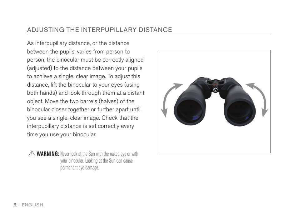 Celestron 7x50 SkyMaster Pro ED Binoculars User Manual | Page 6 / 72