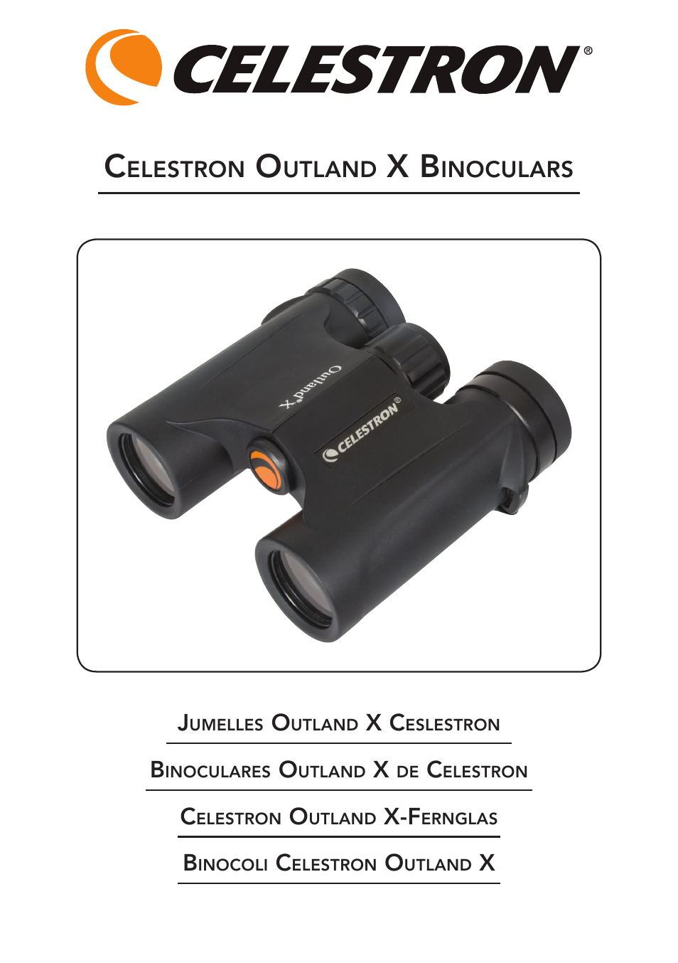 Celestron Outland X 8x25 Binoculars User Manual | 12 pages