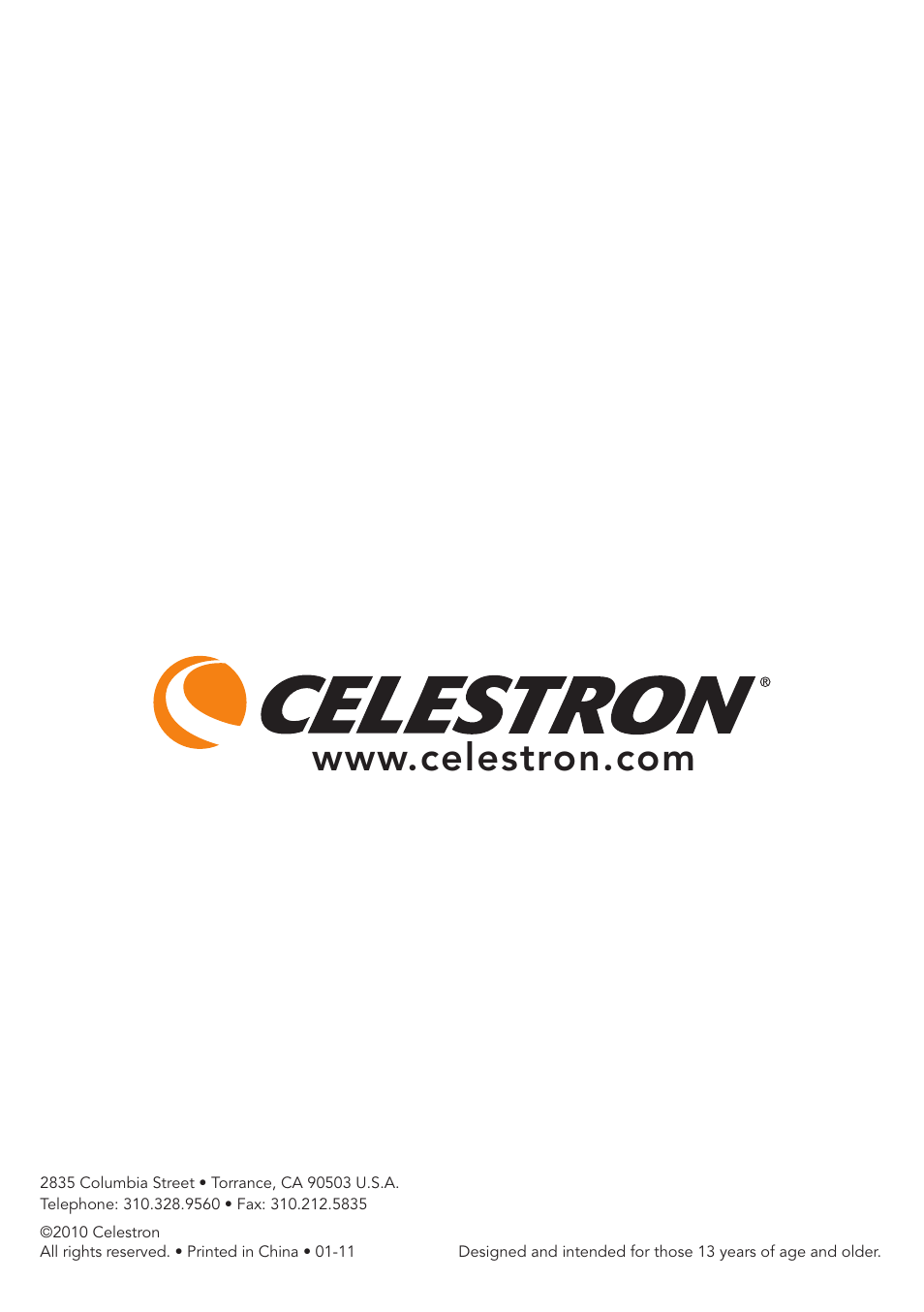 Celestron Outland X 8x25 Binoculars User Manual | Page 12 / 12