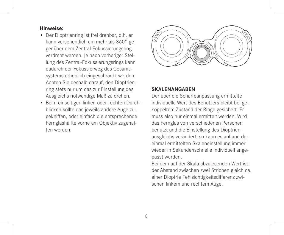 LEICA 10x42 Trinovid HD Binoculars User Manual | Page 10 / 114