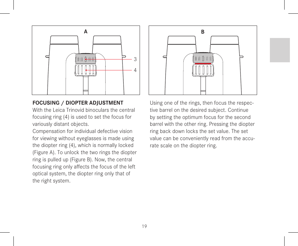 LEICA 10x42 Trinovid HD Binoculars User Manual | Page 21 / 114