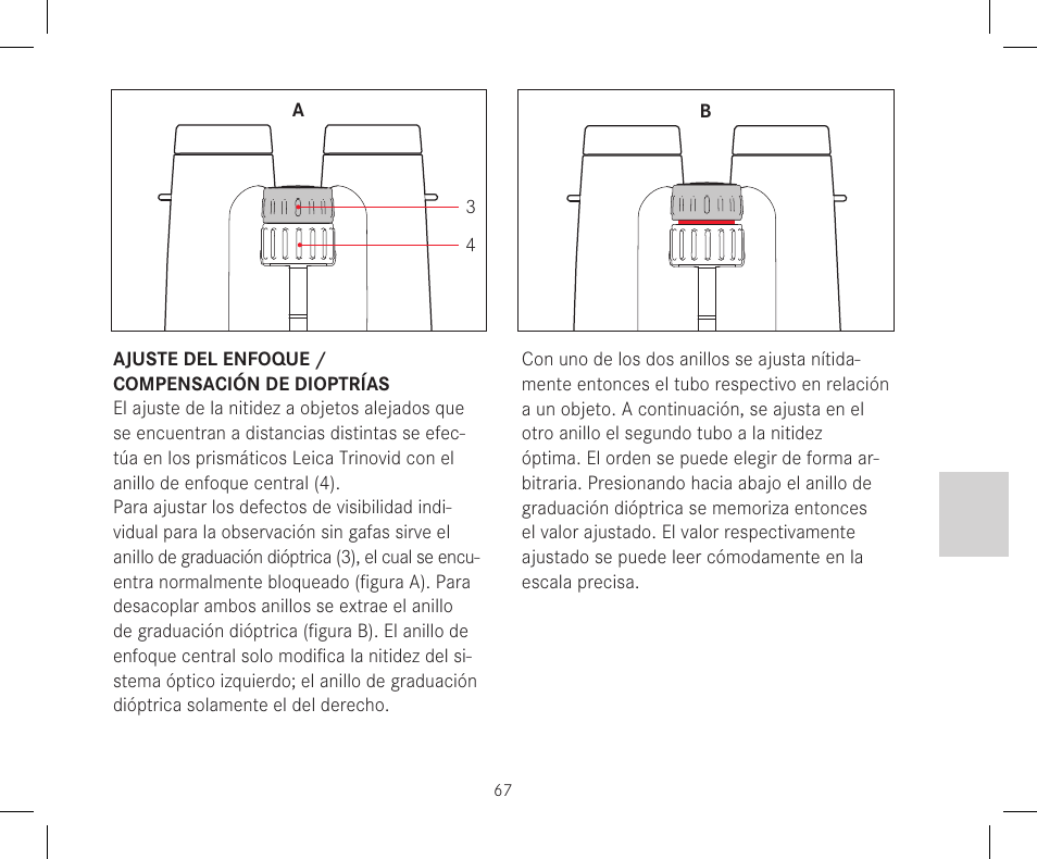 LEICA 10x42 Trinovid HD Binoculars User Manual | Page 69 / 114