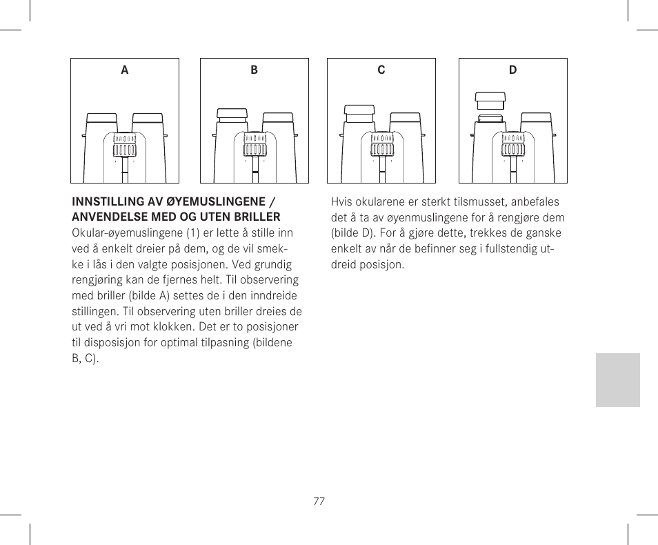 LEICA 10x42 Trinovid HD Binoculars User Manual | Page 79 / 114