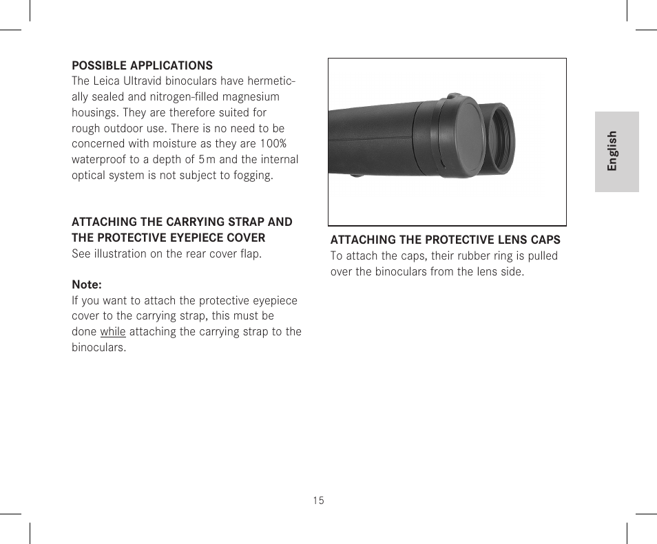 LEICA 12x50 Ultravid HD-Plus Binoculars User Manual | Page 17 / 74