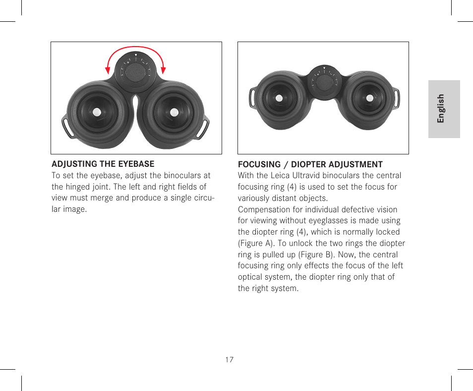 LEICA 12x50 Ultravid HD-Plus Binoculars User Manual | Page 19 / 74