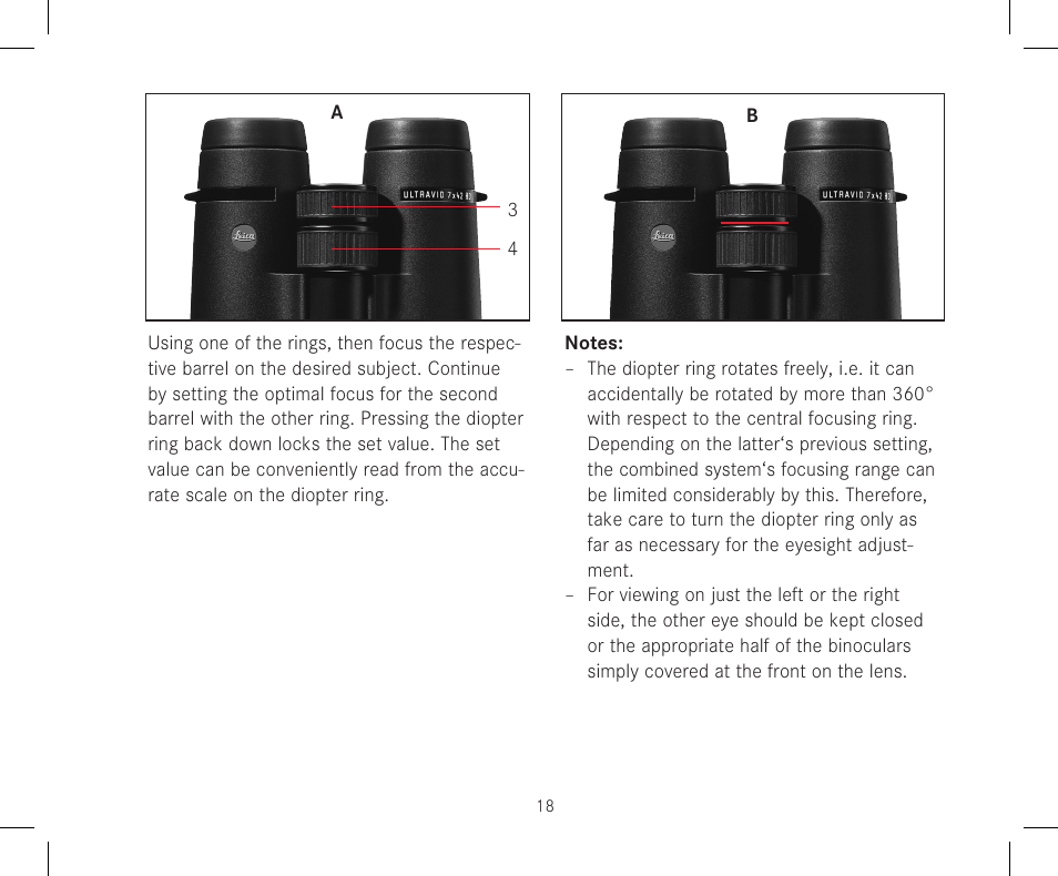 LEICA 12x50 Ultravid HD-Plus Binoculars User Manual | Page 20 / 74