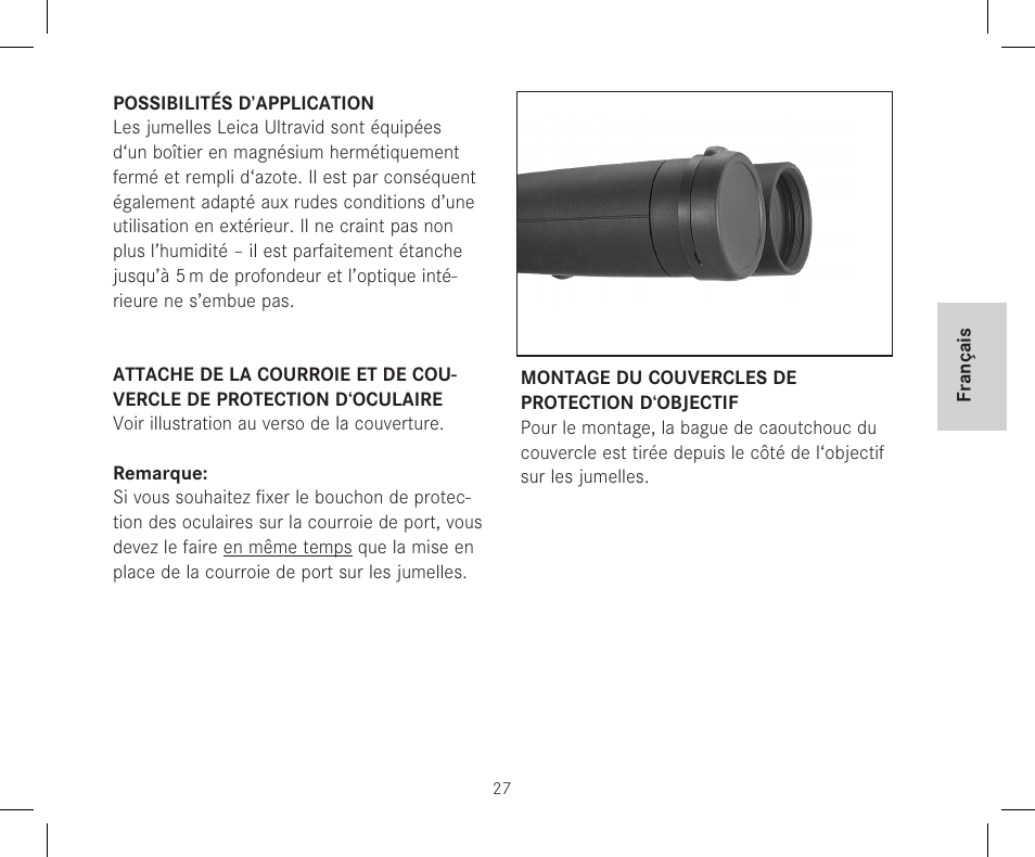 LEICA 12x50 Ultravid HD-Plus Binoculars User Manual | Page 29 / 74