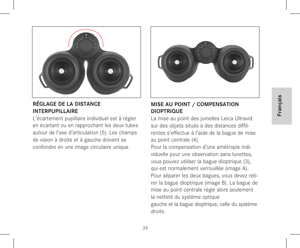 LEICA 12x50 Ultravid HD-Plus Binoculars User Manual | Page 31 / 74
