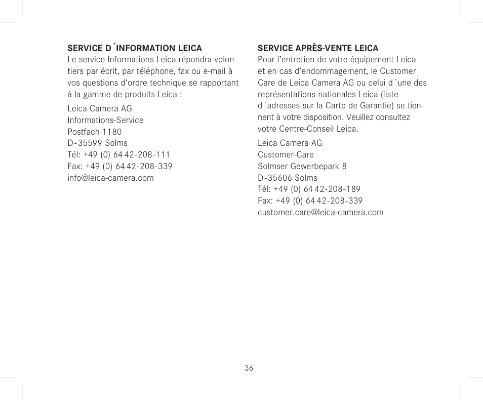LEICA 12x50 Ultravid HD-Plus Binoculars User Manual | Page 38 / 74