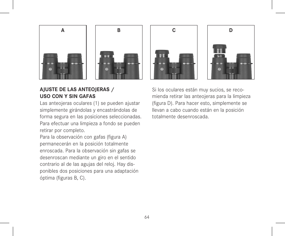 LEICA 12x50 Ultravid HD-Plus Binoculars User Manual | Page 66 / 74
