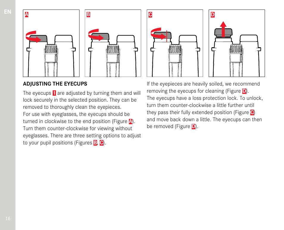 LEICA 10x42 Noctivid Binoculars (Olive Green) User Manual | Page 18 / 111