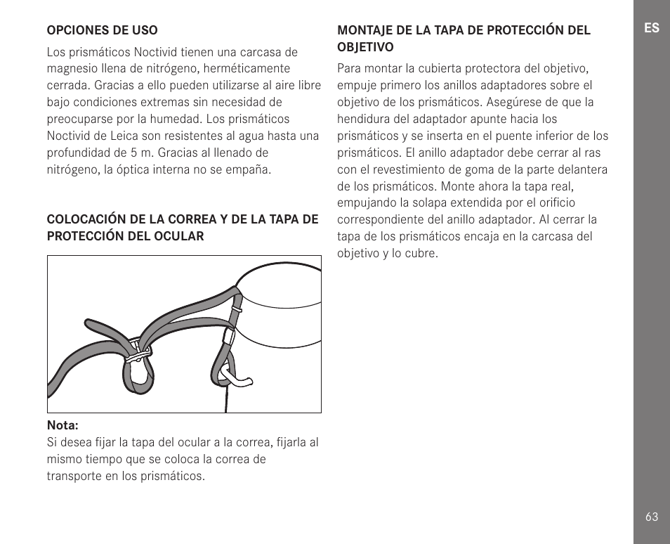 LEICA 10x42 Noctivid Binoculars (Olive Green) User Manual | Page 65 / 111