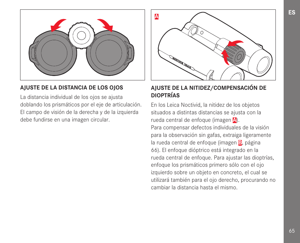 LEICA 10x42 Noctivid Binoculars (Olive Green) User Manual | Page 67 / 111