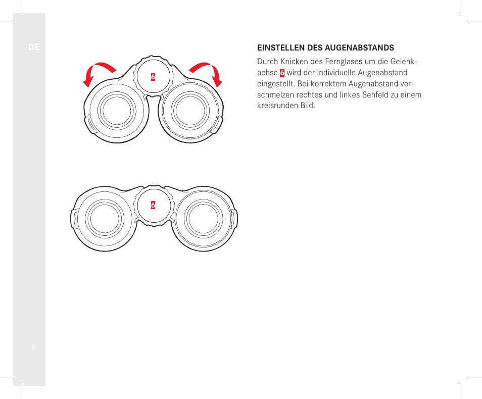 LEICA 10x32 Trinovid HD Binoculars User Manual | Page 10 / 115