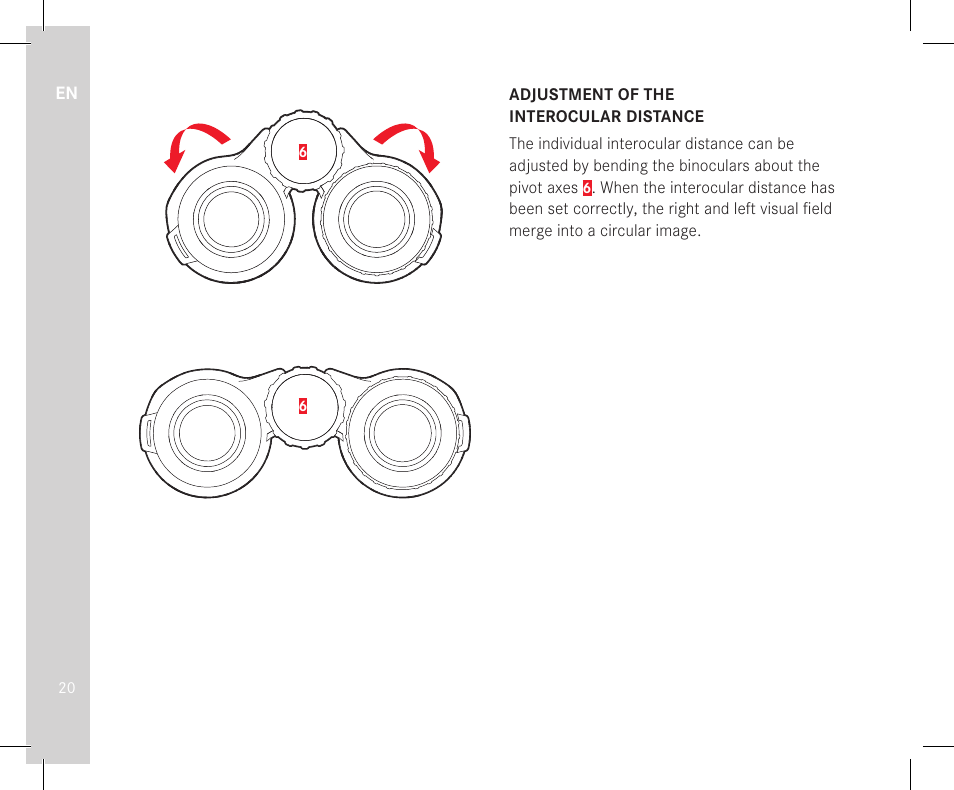 LEICA 10x32 Trinovid HD Binoculars User Manual | Page 22 / 115