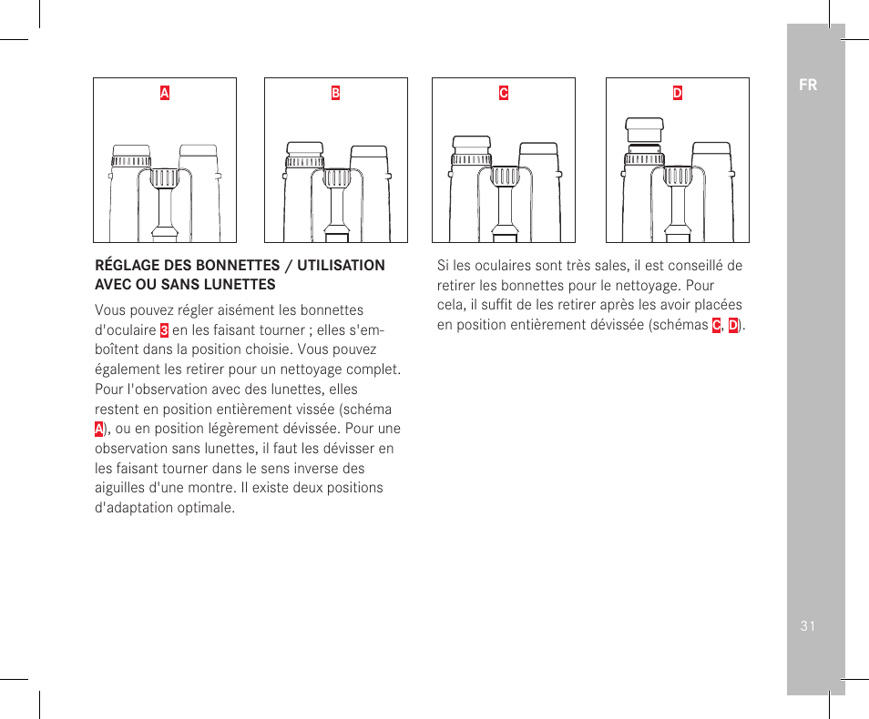 LEICA 10x32 Trinovid HD Binoculars User Manual | Page 33 / 115