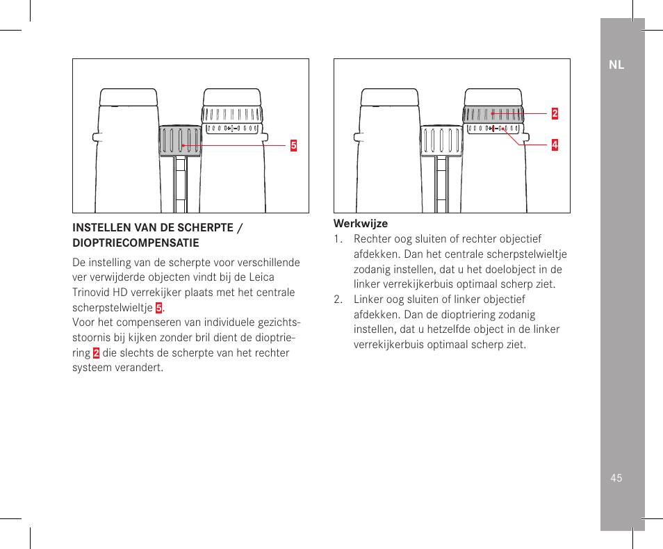 LEICA 10x32 Trinovid HD Binoculars User Manual | Page 47 / 115