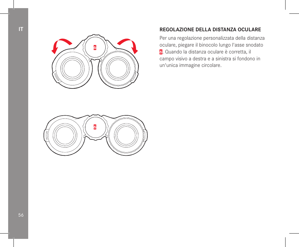 LEICA 10x32 Trinovid HD Binoculars User Manual | Page 58 / 115