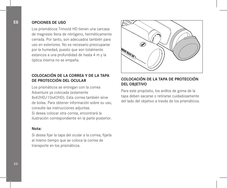 LEICA 10x32 Trinovid HD Binoculars User Manual | Page 68 / 115