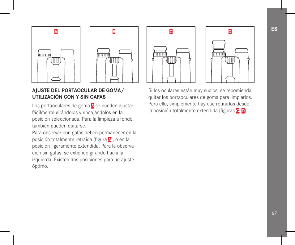 LEICA 10x32 Trinovid HD Binoculars User Manual | Page 69 / 115