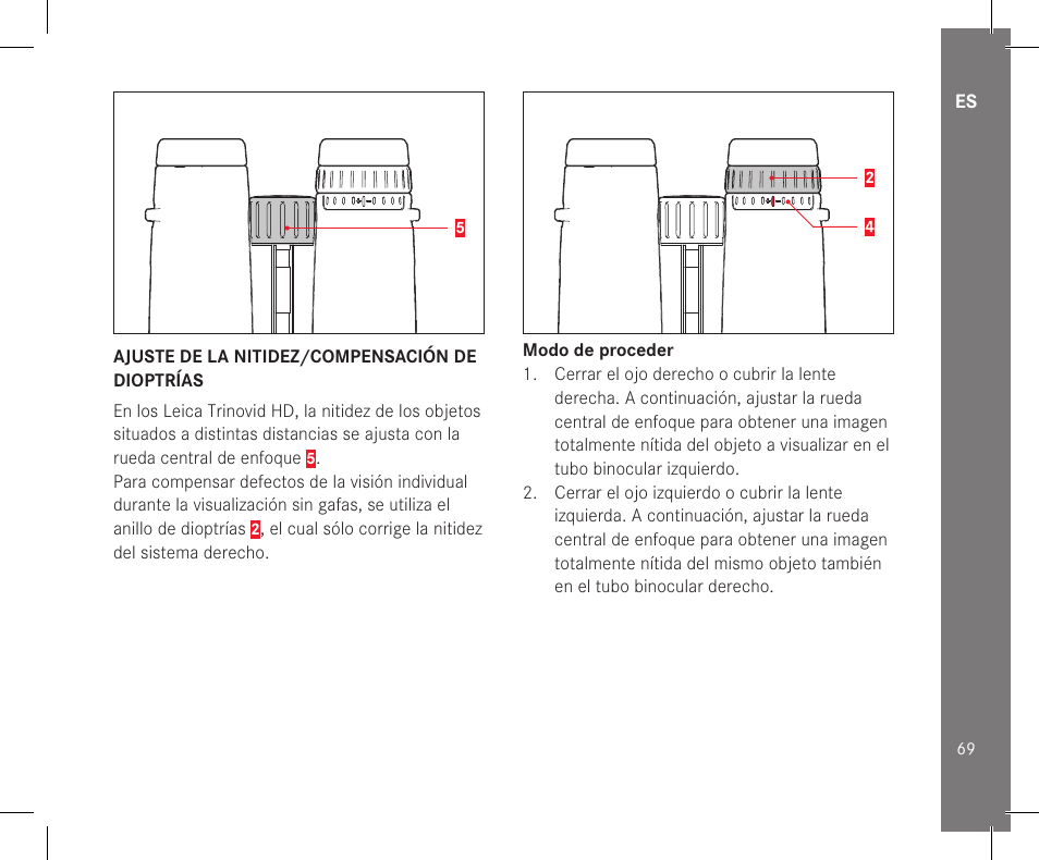 LEICA 10x32 Trinovid HD Binoculars User Manual | Page 71 / 115