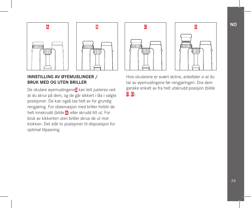 LEICA 10x32 Trinovid HD Binoculars User Manual | Page 81 / 115