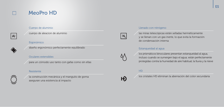 Meopro hd | Meopta 8x56 MeoPro HD Binoculars User Manual | Page 26 / 45