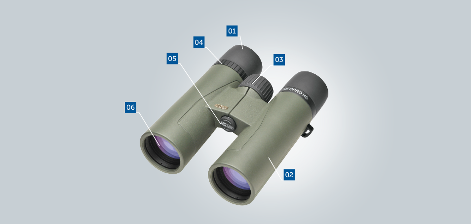 Meopta 8x56 MeoPro HD Binoculars User Manual | Page 3 / 45